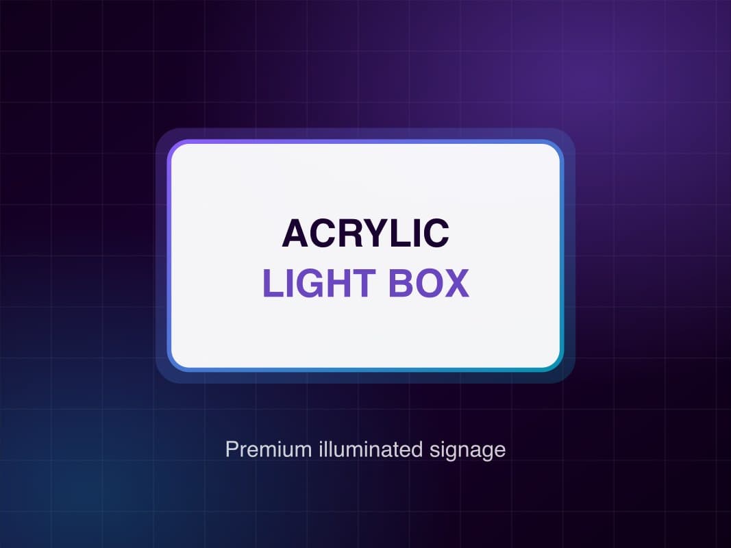 Acrylic Light Box